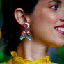 LaliBlue : Cursed Carnival : Moth Earrings