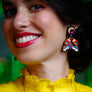 LaliBlue : Cursed Carnival : Moth Earrings