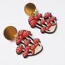 LaliBlue : Christmas : Mushroom earrings
