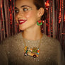 LaliBlue : Christmas : Musical parade necklace