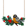 Erstwilder : Merry Menagerie : Ruby the Robin Necklace