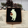 Dolly Dimple Design : Winnie the Pooh with a Gift Brooch