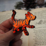 Dolly Dimple Design : Tigger Brooch