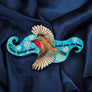Dolly Dimple Design : "Robins Appear When Loved Ones Are Near" Brooch