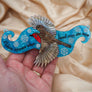 Dolly Dimple Design : "Robins Appear When Loved Ones Are Near" Brooch