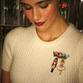 LaliBlue : Christmas : Nutcracker Couple Brooch