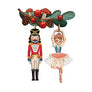 LaliBlue : Christmas : Nutcracker Couple Brooch