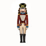 LaliBlue : Christmas : Nutcracker Soldier Brooch