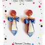 Rosie Rose Parker : Oh La La French Shoe Earrings