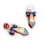 Rosie Rose Parker : Oh La La French Shoe Earrings