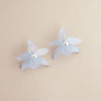 Wolf & Moon : Orchid Earrings in Pale Blue