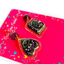 Rosie Rose Parker : Halloween : Ouija Board Plancette and Witches Book Earrings