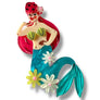 Lipstick & Chrome : Pearl the Mermaid Brooch By Marla Vonduta