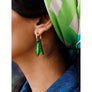 Wolf & Moon : Peas in a Pod Hoop Earrings