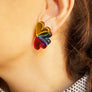 LaliBlue : Valentines : Primary Love Earrings
