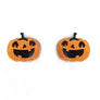 LaliBlue : Halloween Woods : Pumpkin earrings