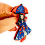 Rosie Rose Parker : Raining in Paris Brooch