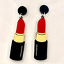 Birdie Bananas : Red Lipstick Earrings