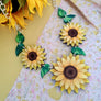 Cherryloco : Sunflower Charm Necklace