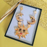 Cherryloco : Sun Moon and Stars Statement Charm Necklace
