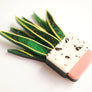 Laliblue : Plant Lover : Sansevieria brooch