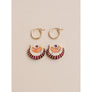 Wolf & Moon : Scallop Shell Hoop Earrings