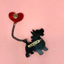 Birdie Bananas : Scottie Dog Balloon Brooch