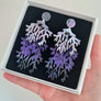 Cherryloco : Seaweed charm dangle earrings