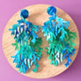 Cherryloco : Seaweed charm dangle earrings