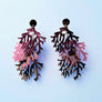 Cherryloco : Seaweed charm dangle earrings