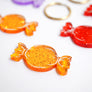 LaliBlue : Cursed Carnival : Set of 4 Caramel Earrings