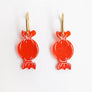 LaliBlue : Cursed Carnival : Set of 4 Caramel Earrings