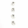 LaliBlue : Cursed Carnival : Set of 4 Ghost Button Covers