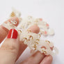 LaliBlue : Creepy Party : Skeleton cat earrings