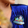 LaliBlue : Space : Spaceship Brooch