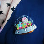 LaliBlue : Space : Spaceship Brooch