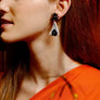 LaliBlue : Creepy Party : Spider web earrings