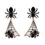 LaliBlue : Creepy Party : Spider web earrings