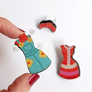 LaliBlue : Spring Colour Outfit Brooches