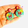 Rosie Rose Parker : Summer Cocktail Earrings