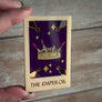 Leopard Print Bee : Single Tarot Card Brooch