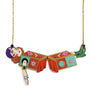 LaliBlue : Cursed Carnival : Trick of lady in two boxes Necklace