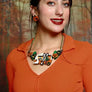 LaliBlue : Halloween Woods : Trick or Treat Caravan Necklace / Brooch