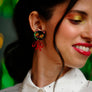 LaliBlue : Cursed Carnival : Vampire Kitten Earrings