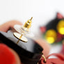 LaliBlue : Cursed Carnival : Vampire Kitten Earrings