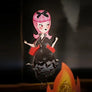 LaliBlue : Halloween Woods : Vampiress with Bats Brooch