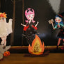 LaliBlue : Halloween Woods : Vampiress with Bats Brooch