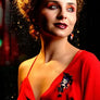 LaliBlue : Creepy Party : Vampiress with cup brooch