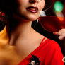LaliBlue : Creepy Party : Vampiress with cup brooch