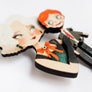LaliBlue : Cursed Carnival : Ventriloquist and her dummy Brooch